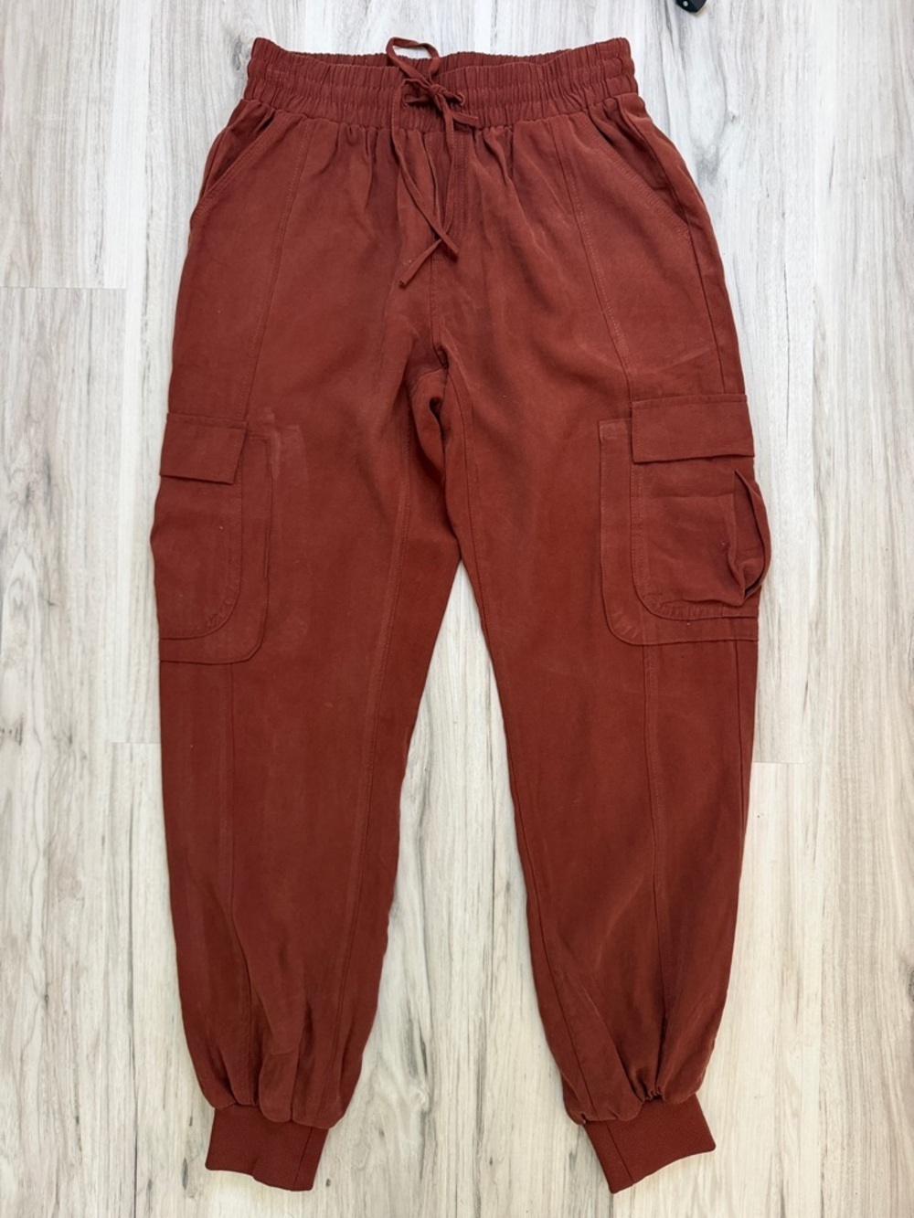 INC Rust Cargo Jogger Pants size Xs